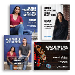 Four Native Communities Awareness Posters