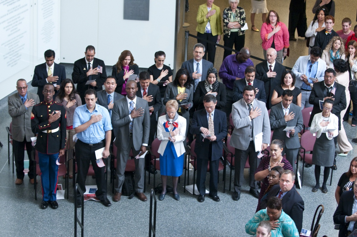 DHS/USCIS Naturalization Ceremony