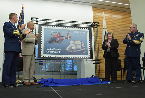 U.S. Coast Guard commemorative stamp celebrates 225 years of service to the nation