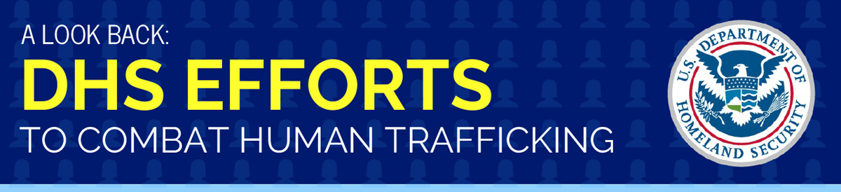 A look back: DHS efforts to combat human trafficking