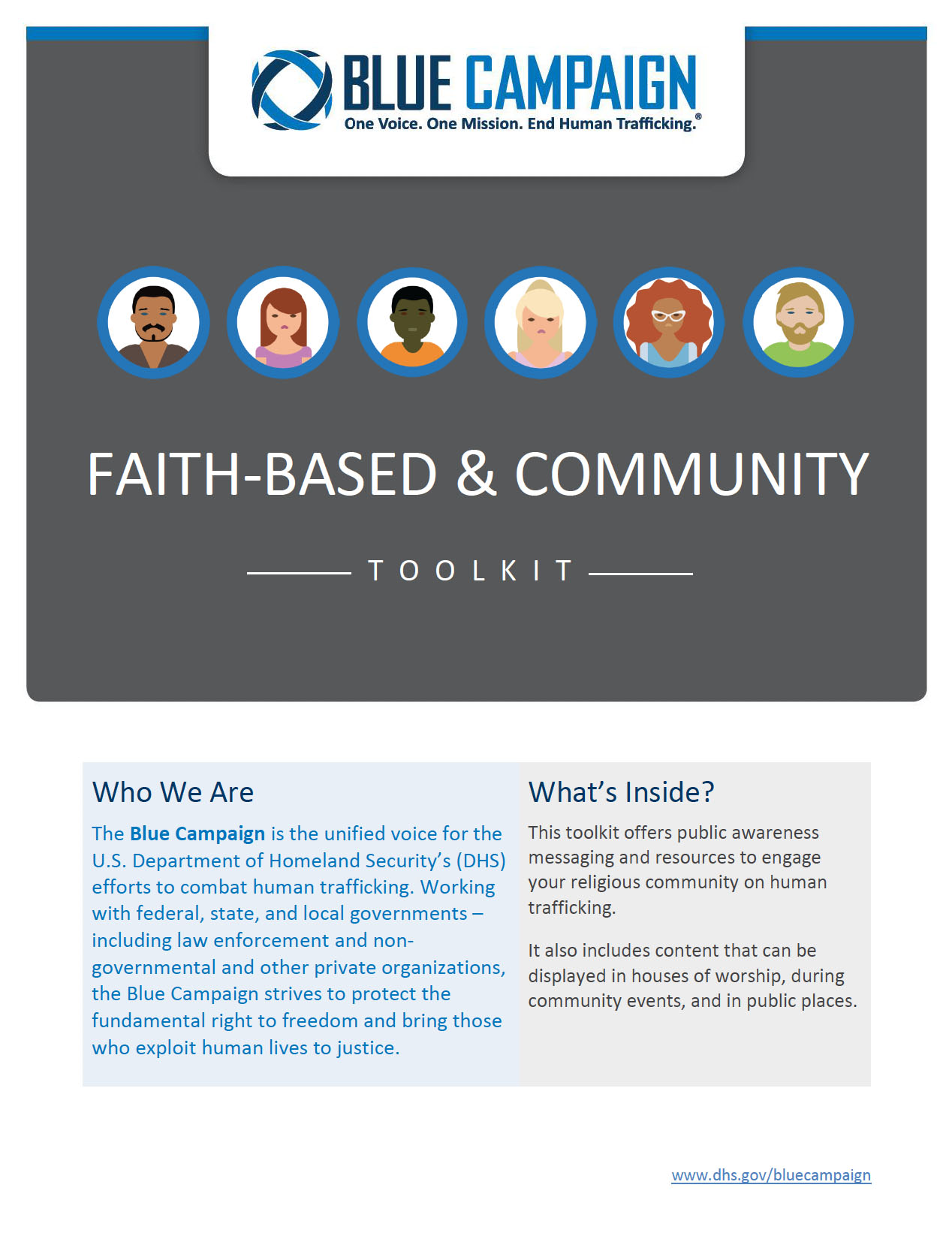 faith-based & community toolkit