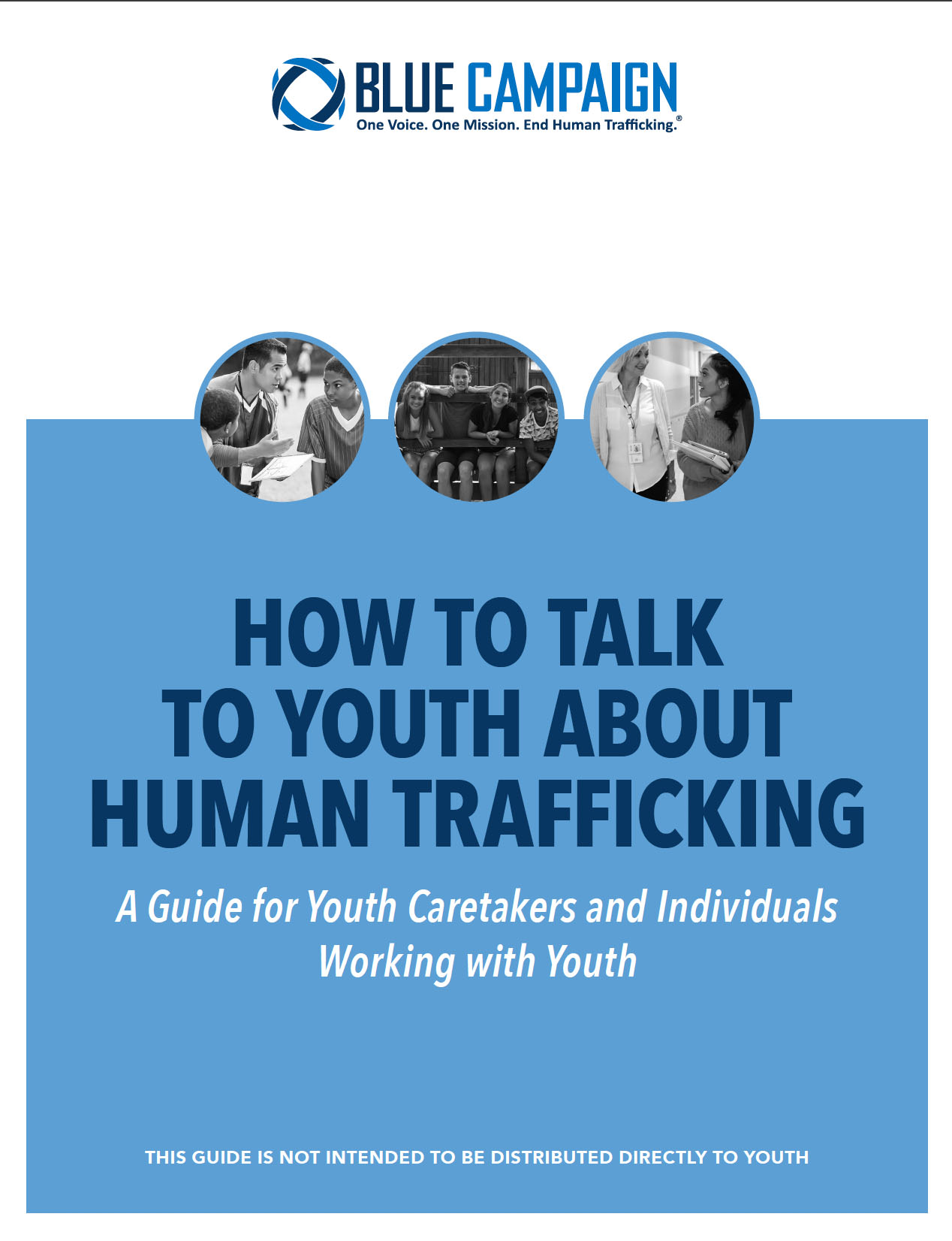 how to talk to youth about human trafficking