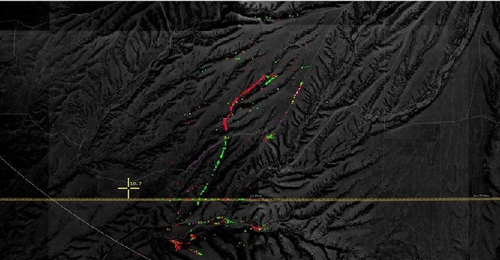 Vehicle and Dismount Exploitation Radar imagery