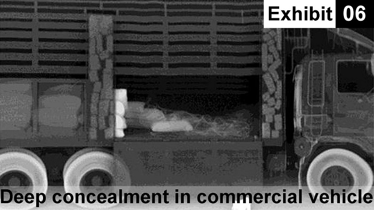 Exhibit 06: Deep concealment in commercial vehicle