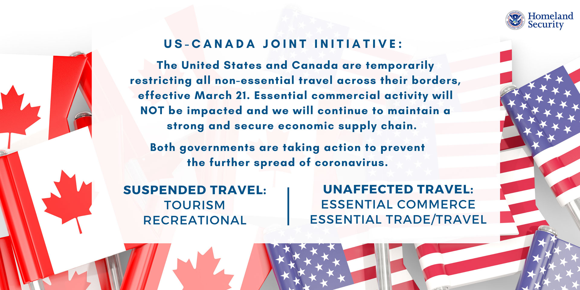 Fact Sheet Dhs Measures On The Border To Limit The Further Spread