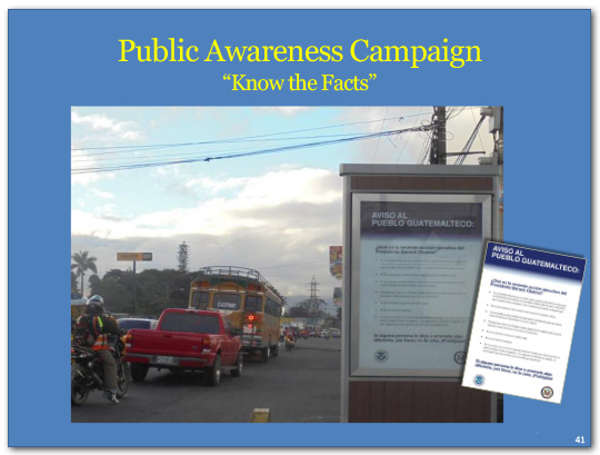 Public Awareness Campaign - 