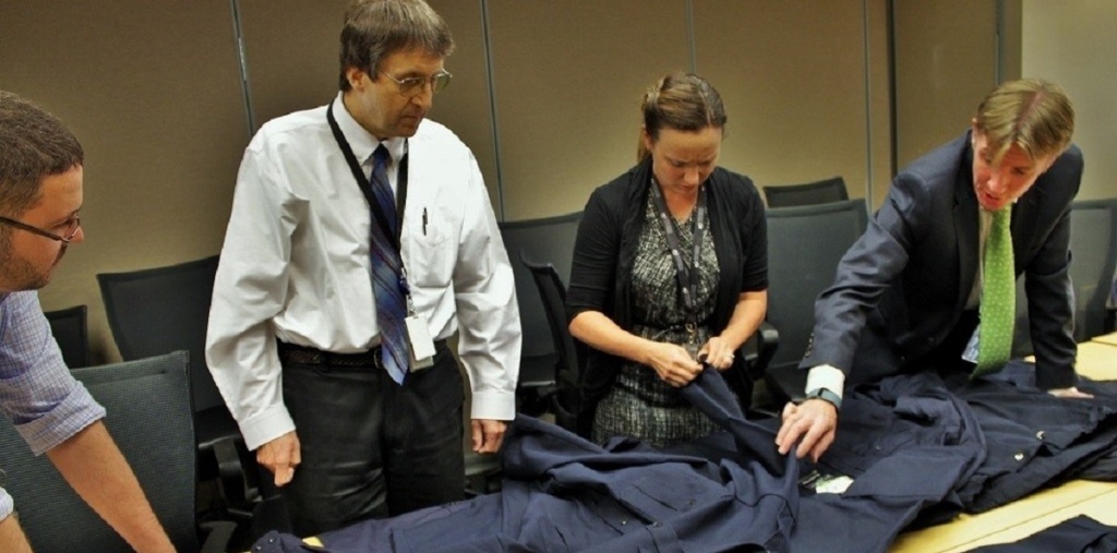 The Department of Homeland Security (DHS) Science and Technology Directorate (S&T) and the First Responder Technologies Division (R-Tech) are working to develop new protective clothing for first responders. 