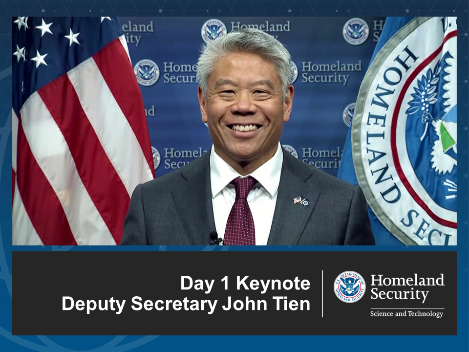 Image of Deputy Secretary John Tien. Keynote Day 1 Deputy Secretary John Tien