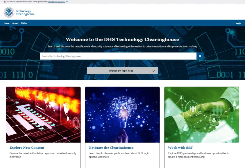 Welcome to the Technology Clearinghouse