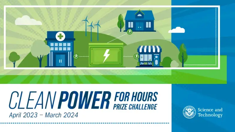Clean Power for Hours Prize Challenge April 2023 - March 2024 S&T seal