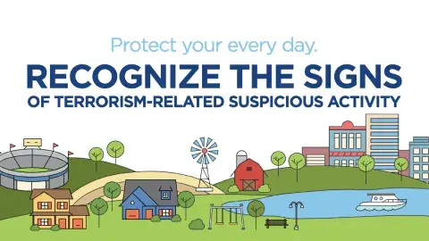 Protect your every day. Recognize the signs of terrorism-related suspicious activity.