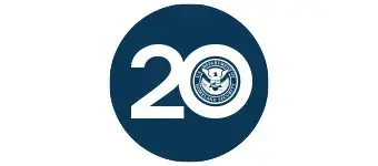 20 with DHS seal