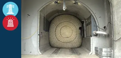 Inflatable Tunnel Plug Prototype for Subway Flood Prevention.