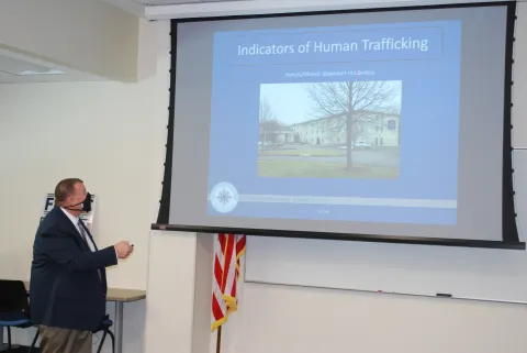 DHS Conducts Human Trafficking Awareness Training for Law Enforcement Officers in Gainesville, Florida 