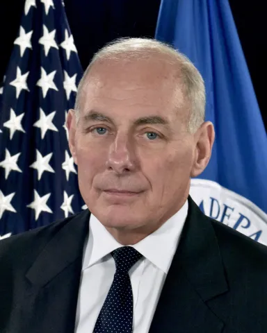 On January 20, 2017, retired Marine Corps General John F. Kelly was officially sworn in as the fifth Secretary of Homeland Security.