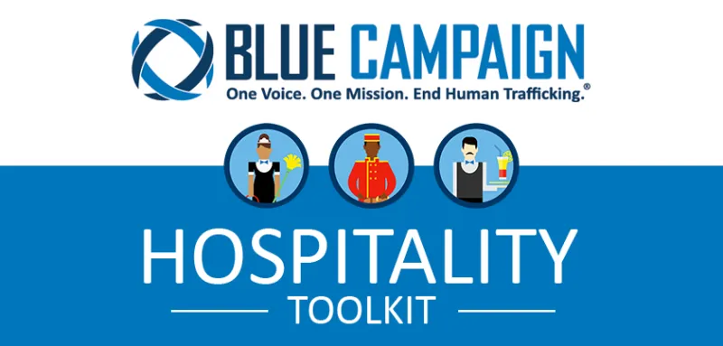 Blue Campaign Hospitality Toolkit Graphic