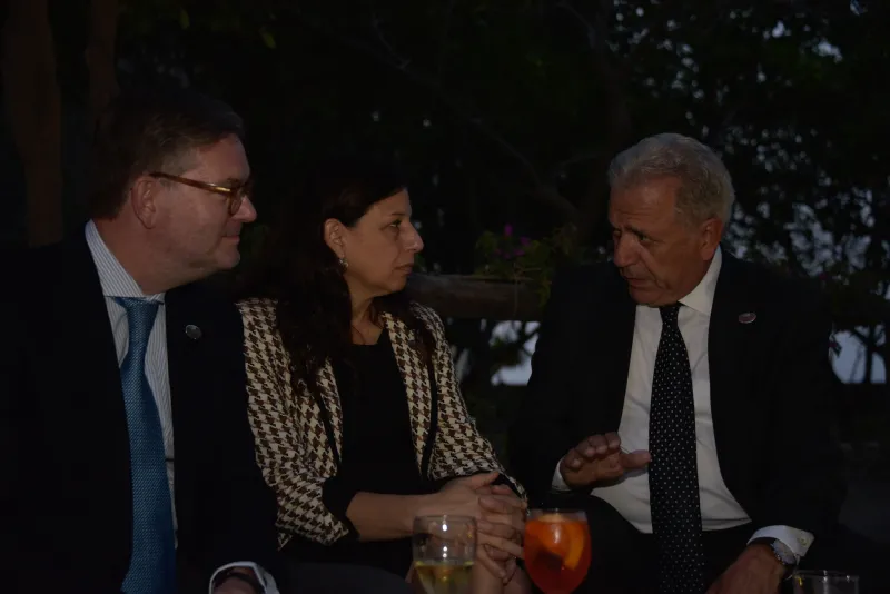Acting Secretary of Homeland Security Elaine Duke meets with Julian King, European Commissioner for the Security Union, European Union and Dimitris Avramopoulos, European Commissioner for Migration, Home Affairs, and Citizenship