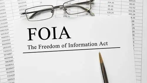 FOIA Request pile of paper