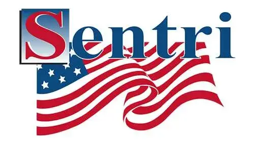 SENTRI Logo - Amercian flag