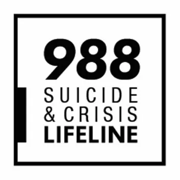 image of the 988 Suicide and Crisis Lifeline phone number