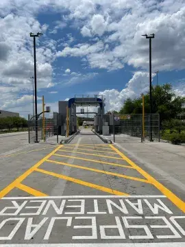 Multi-Energy Portal (MEP) system at the Nogales, Arizona, port of entry.