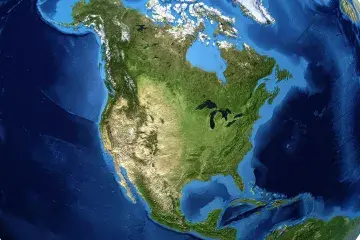image of North America
