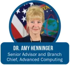 Photo of Dr. Amy Henninger Senior Advisor and Branch Chief, Advanced Computing