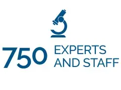 750 experts and staff