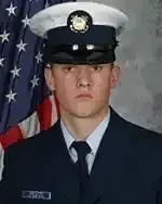 In memoriam photo of Petty Officer 3rd Class Travis Obendorf. End of Watch: 12/18/2013