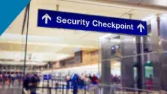 Sign Security Checkpoint