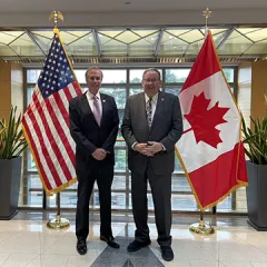 Under Secretary Kusnezov and U.S. Ambassador to Canada David Cohen. 