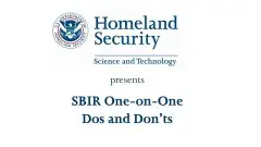 SBIR One on One Dos and Donts