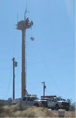 Remote Video Surveillance System tower