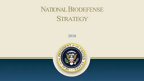The President's Biodefense Strategy