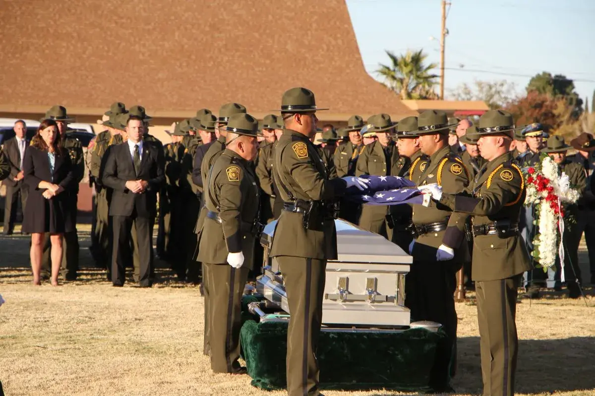 Border Patrol Agent Martinez laid to rest