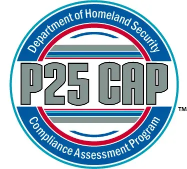 Department of Homeland Security Compliance Assessment Program P25 CAP logo