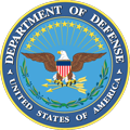 Official government seal for the U.S. Department of Defense