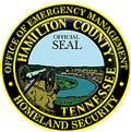 Official logo of the Emergency Services and Homeland Security for HamiltonCounty