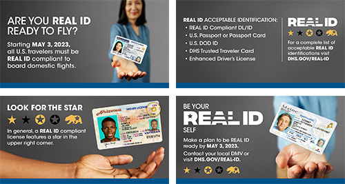 Be Your REAL ID Self - Make a Plan by May 3, 2023